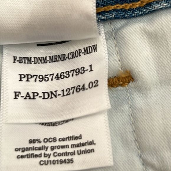 NWOT Everlane The Cropped Mariner Jean 33 - Picture 13 of 15